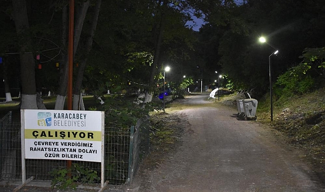 Yeniköy Piknik Alanı yeni sezona ışıl ışıl giriyor
