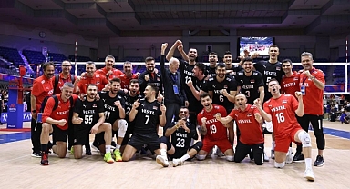 A Milli Erkek Voleybol Takımı, Almanya'yı 3-1 mağlup etti