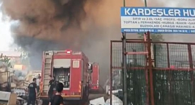 Bursa’da geri dönüşüm tesisinde yangın: