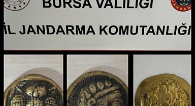 Bursa'da tarihi eser operasyonu
