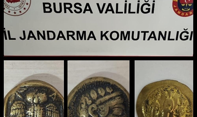 Bursa'da tarihi eser operasyonu