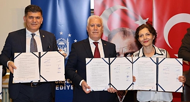 Büyükşehir'de toplu sözleşme için imzalar atıldı