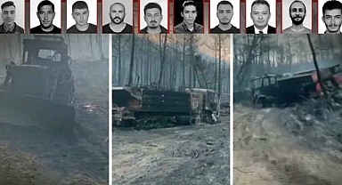 Eskişehir'de 10 orman işçisinin yok olduğu o nokta kamerada!