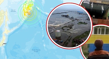 Rusya'da 8,8 büyüklüğünde deprem! Tsunami uyarısı verildi