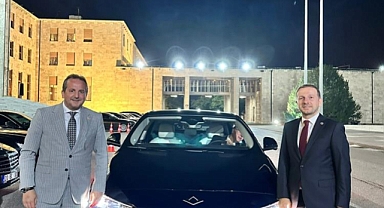 Türkiye'nin yerli ve milli otomobili T10F TBMM'de sergilendi
