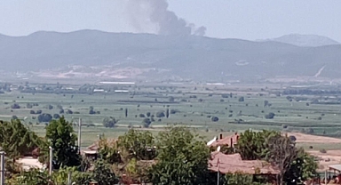 Bursa'da orman yangını...