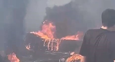 İnegöl’de çıkan yangın Çeltikçi Mahallesi’nde korkuttu