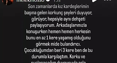 Melek Mosso’dan taciz itirafı: “Çocukluğumdan beri üç kere yaşadım”