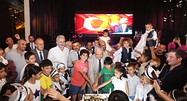 Nilüferli çocuklara sünnet şöleni