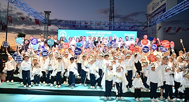 Yıldırım'da 600 çocuk için sünnet şöleni