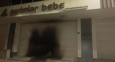 Bursa'da Giyim Mağazası Kundaklandı