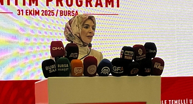 Aile ve Sosyal Hizmetler Bakanı Mahinur Özdemir Göktaş Bursa'da Erken Çocukluk Gelişim Merkezi Açılışına Katıldı