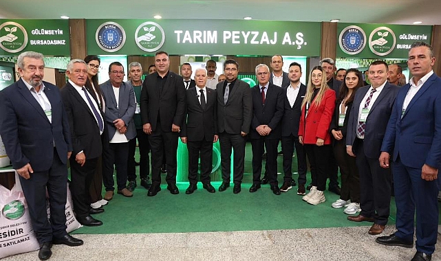 Bursa Büyükşehir Belediyesi AgroGreen Tarım Fuarı'nda Üreticilerle Buluştu