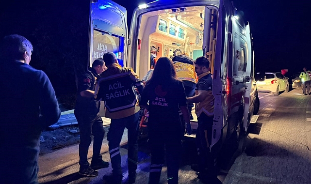 Bursa’da Tır Şarampole Yuvarlandı: 2 Yaralı