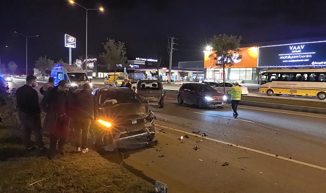 Bursa’da zincirleme kaza: 3 yaralı