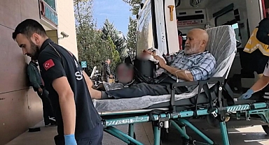 Bursa İnegöl’de spiralle yaralanan yaşlı adam hastaneye kaldırıldı