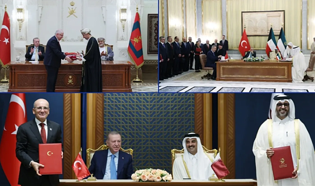 Cumhurbaşkanı Erdoğan'ın Körfez turunda 24 anlaşma ve bildiri imzalandı
