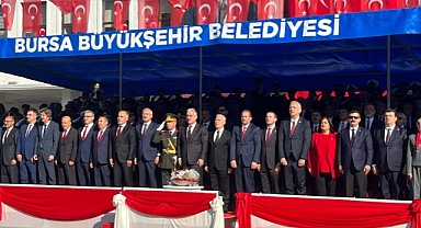 Cumhuriyet'in 102. yılı Bursa'da coşkuyla kutlandı!