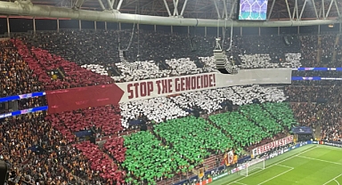 Galatasaray'dan Filistin'e destek!