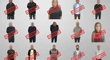 Kırmızı bültenle ve ulusal seviyede aranan 15 suçlu Türkiye’ye getirildi
