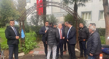 Başkan Bozbey, Şehit Pilot Serdar Uslu'nun Ailesine Taziye Ziyaretinde Bulundu