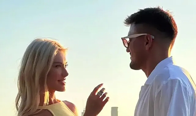 Beşiktaşlı Cengiz Ünder'den Sevgilisi Bilge Yenigül'e 8 Milyonluk Tektaş!