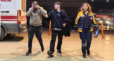 Bursa'da Taşların Üzerinden Düşen Alkollü Şahsın Kulağı Koptu