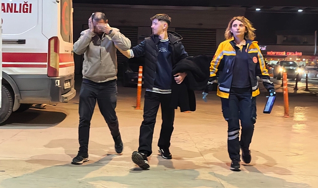 Bursa'da Taşların Üzerinden Düşen Alkollü Şahsın Kulağı Koptu