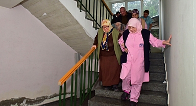 Bursa Dörtçelik Huzurevi’nde Deprem ve Yangın Tatbikatı Gerçekleştirildi