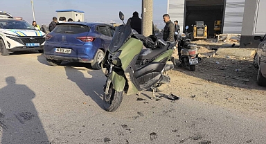 Bursa İnegöl’de Feci Kaza: Motosiklet Sürücüsü Ağır Yaralandı