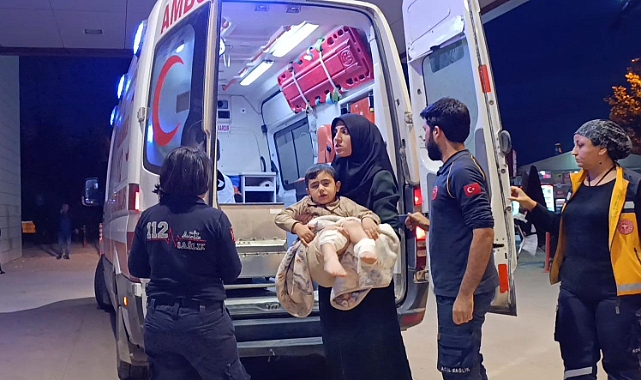 Bursa İnegöl’de Üzerine Çaydanlık Devrilen 3 Yaşındaki Çocuk Yaralandı