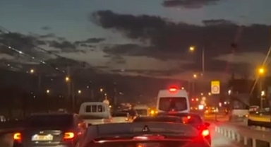 Bursa semalarında timsaha benzeyen bulut belirdi