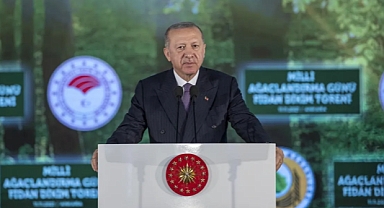 Cumhurbaşkanı Erdoğan, Milli Ağaçlandırma Günü programına katılacak