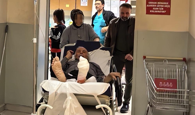 İnegöl'de motorlu testere kazası: 81 yaşındaki adamın ayağı kesildi