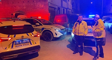 İnegöl'de Polisten Kaçan Minibüs Sürücüsü Kovalamaca Sonrası Yakalandı