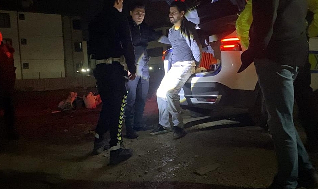 İnegöl'de polisten kaçan sürücü inşaat alanında yakalandı