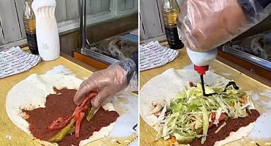 Kahramanmaraş’ta Çiğköfte Skandalı! Deterjan Şişesini Sos Kabı Olarak Kullandı