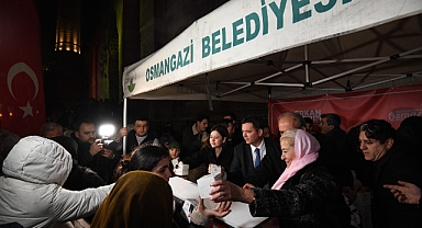 Başkan Erkan Aydın’dan Regaip Kandili’nde Kandil Simidi İkramı