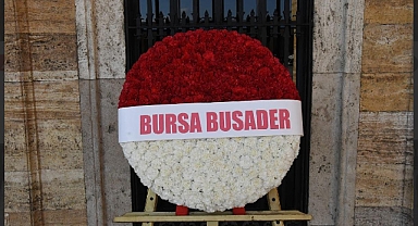 Bursa BUSADER'in Yeni Yönetimi Anıtkabir'i Ziyaret Etti