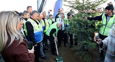 Bursa'da 15 Bin Fidanla Yeşil Hamle