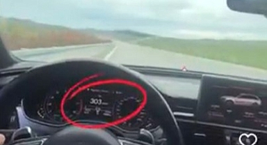 Bursa'da 307 Kilometre Hız Yapan Sürücüye 9 Bin 200 TL Ceza