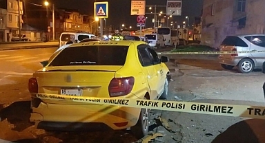 Bursa’da Gasp Edilen Ticari Taksi Yarım Saatlik Kovalamacayla Durduruldu