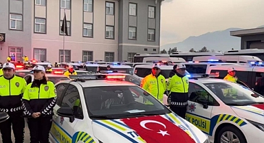 Bursa Emniyet ve Jandarma Güçlerine 119 Yeni Araç Teslim Edildi