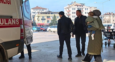 Bursa İnegöl'de Fıstık Yutan Bebek Hastanelik Oldu