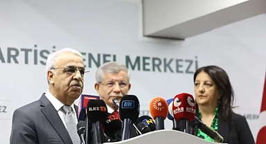 DEM Parti İmralı Heyeti Davutoğlu ile Görüştü