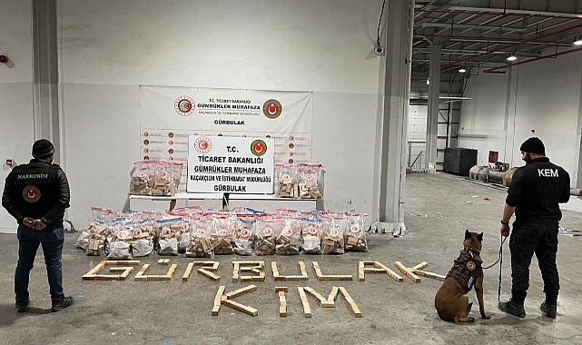 Gürbulak Gümrük Sahası'nda 1 Milyar 179 Milyon TL Değerinde Uyuşturucu Ele Geçirildi