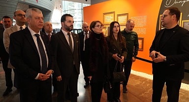 Gürcistan Kültür Bakanı Bolkvadze'den Panorama 1326 Bursa Fetih Müzesi'ne Ziyaret