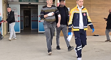 İnegöl’de fabrika işçisi testere kazasında yaralandı