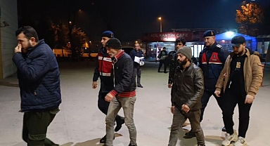 İnegöl'de Jandarmadan Kaçak Göçmen Operasyonu