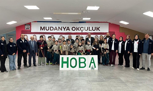 Mudanya'da HOBA Projesi Kapsamında Öğrencilere Okçuluk Eğitimi Verildi